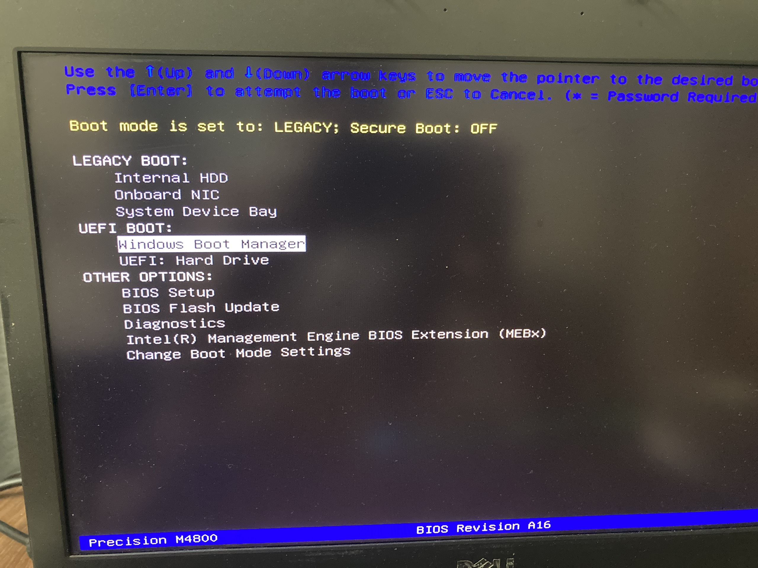 Lỗi update window - Máy Dell M4800